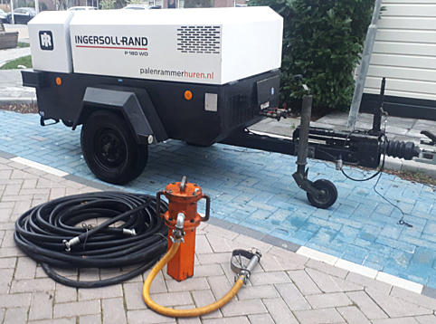 Palenrammer huren met compressor